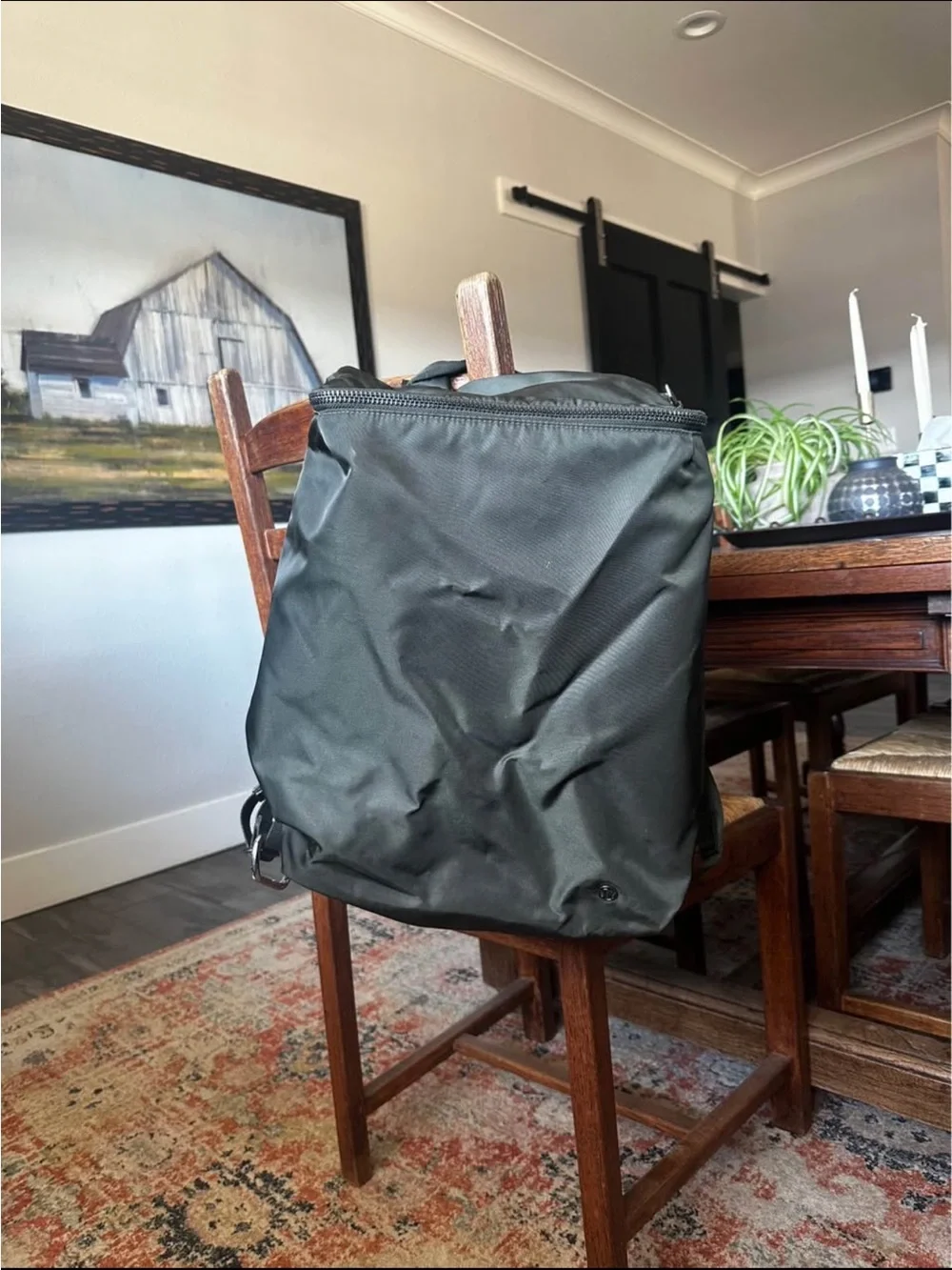 Green lululemon Nylon Backpack